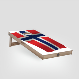 Cornhole board - Noorse vlag