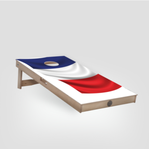 Cornhole board - Franse vlag