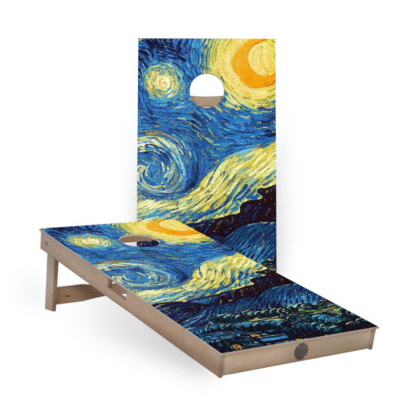 Cornhole boarden - sterrenhemel Vincent van Gogh