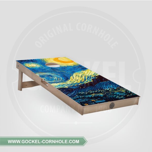 Cornhole board - sterrenhemel Vincent van Gogh
