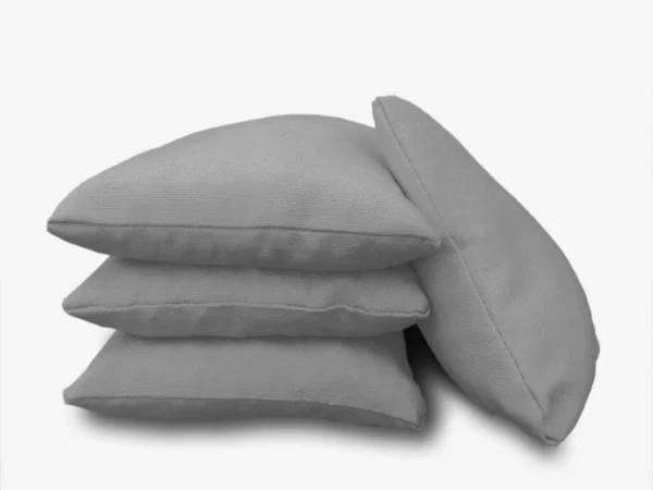 Set van 4 GRIJZE cornhole bags
