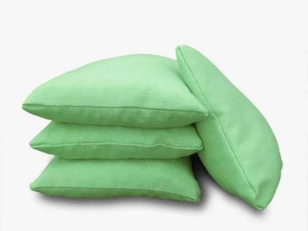 Set van 4 GROENE cornhole bags