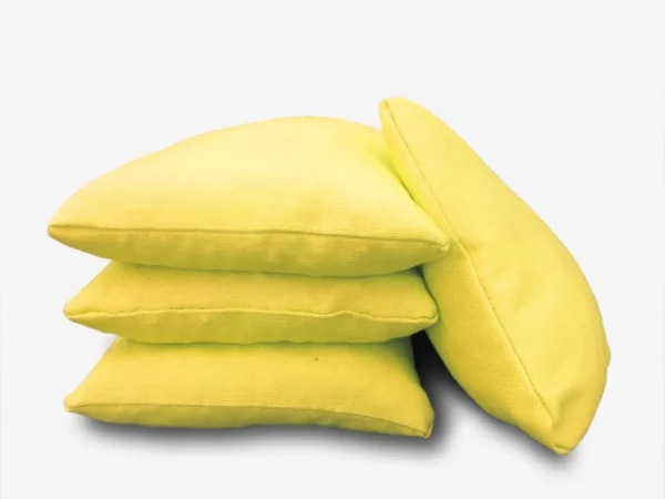 Set van 4 GELE cornhole bags