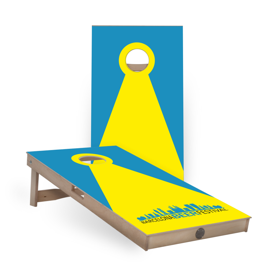 Custom cornhole boards - own design!