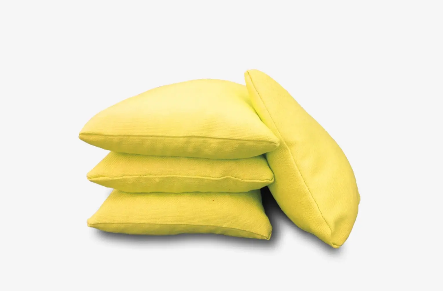 Set van 4 GELE cornhole bags