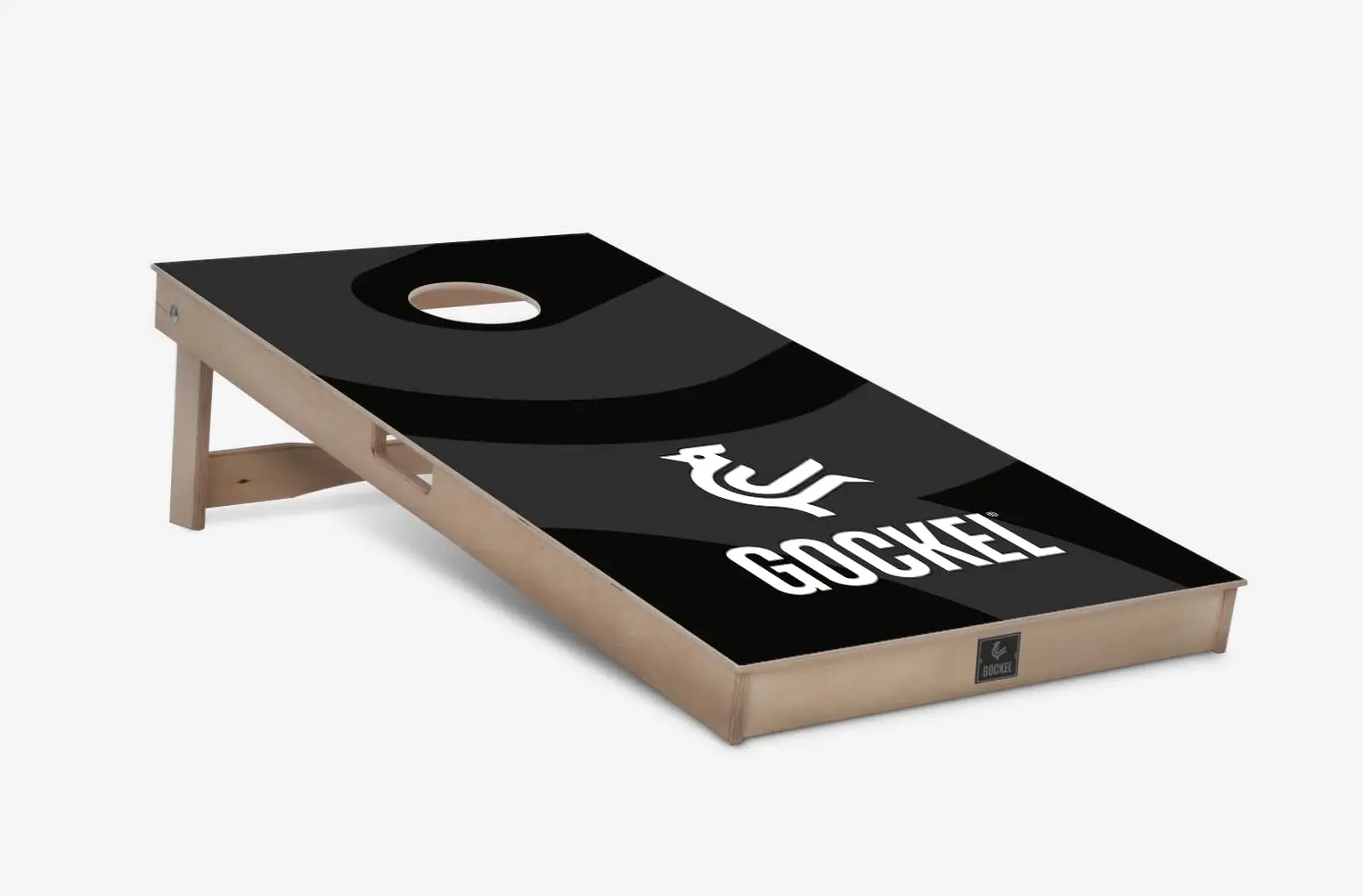 Cornhole board Gockel logo