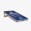 Cornhole board blauwe pijlen