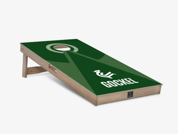 Cornhole board groene pyramide